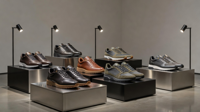 Limited Edition Designer Sneakers Display